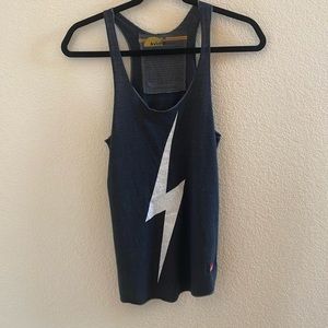 Aviator Nation lightning bolt tank 😍